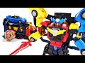 헬로카봇 자이언트로더 3대 합체 HELLO CARBOT GIANT LOADER TRANSFORMATION PLAY