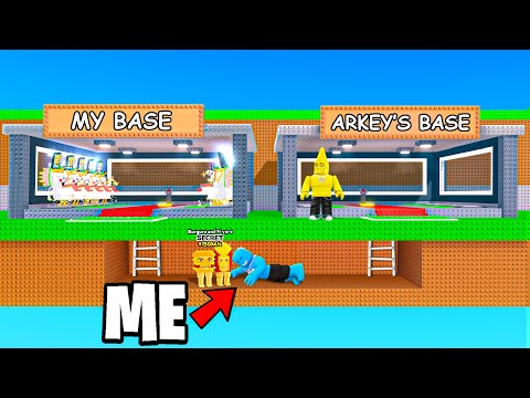 I Used SECRET TUNNELS to Steal Update Brainrots 😂