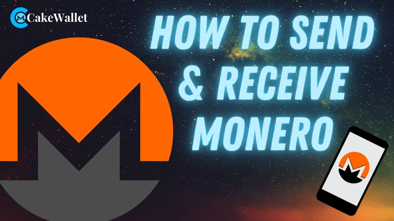 How to send and receive Monero