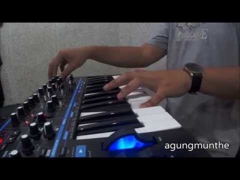 Bruno Mars - 24K Magic (synth bass cover)