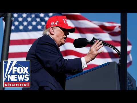 Trump delivers remarks at a rally in Montana