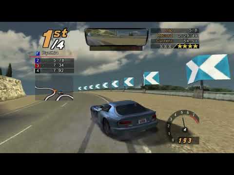 Need for Speed: Hot Pursuit 2, Dodge Viper GTS NFS Edition, 8 laps Ancient Ruins