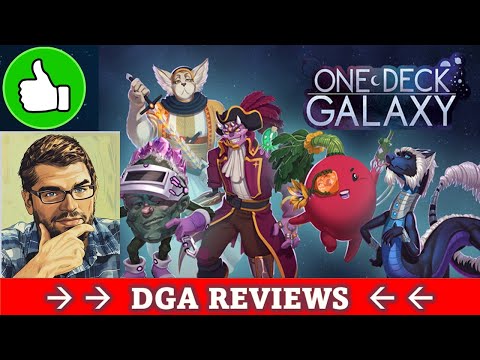 DGA Reviews Board Games: One Deck Galaxy (Cozy Game Night)