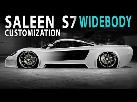 Midnight Club LA - Saleen S7 WIDEBODY (Customization)