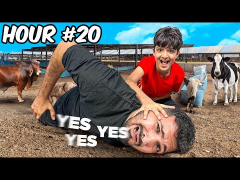 Me Saying Yes to my lil brother for 24 hours !