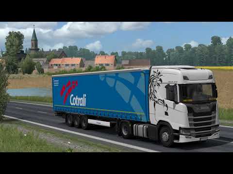 ETS2 Scania S450 Mława - Białystok