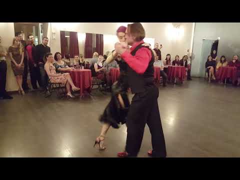  Helga Domashova  and  Alexei Barbolin  are  dancing  to  a  milonga  in  2018