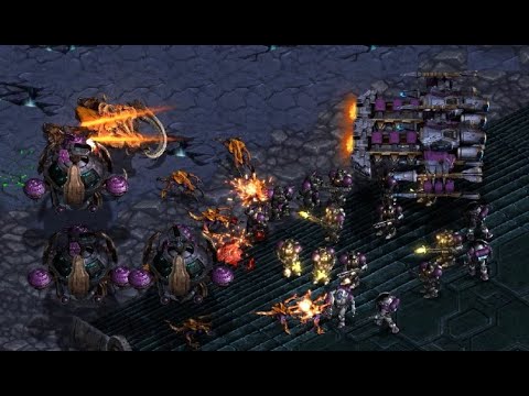 BATTLECRUISERS - Larva 🇰🇷 (Z) vs Royal 🇰🇷 (T) on Shakuras Temple - StarCraft - Brood War