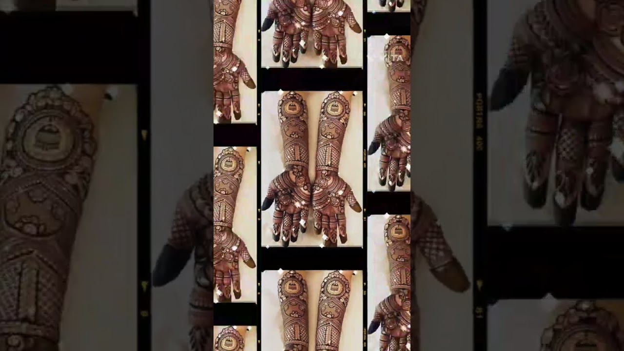 total design safety pin #mehadiart  easy mehndi tattoo heart shape part #kundan #pakistanijewellery