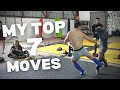 My TOP 7 Offensive Moves Combos For Sparring