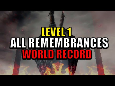 Elden Ring Level 1 All Remembrances Glitchless Speedrun - 2:16:25 [FORMER WORLD RECORD]