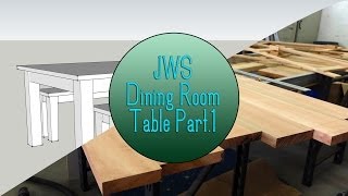Build a Dining Room Table Set - Part 1 (The Top)