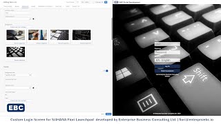Custom Login Screen for SAP S4/HANA Fiori Launchpad