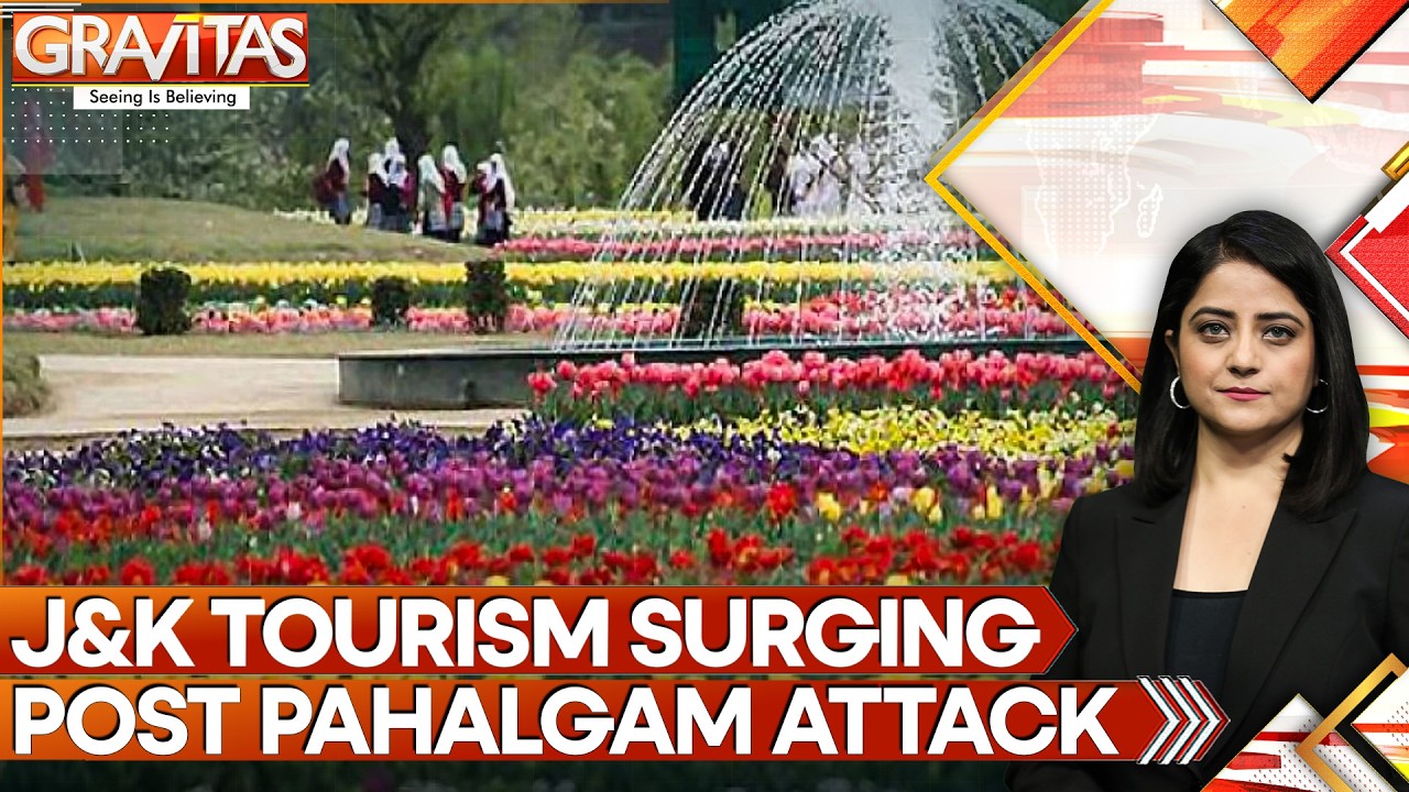 J&K: Srinagar's Tulip Garden Draws Record Crowds | GRAVITAS
