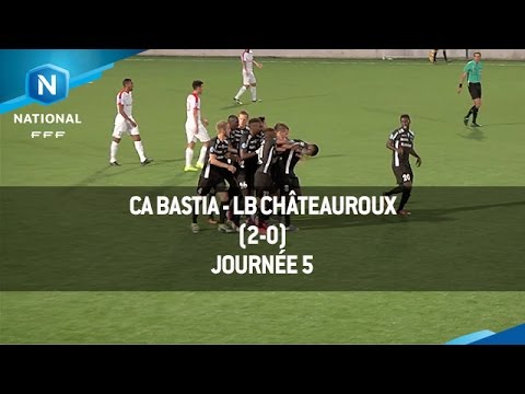J5 : CA Bastia - LB Châteauroux (2-0), le résumé