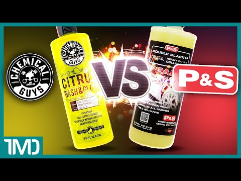 Chemical Guys Citrus Wash & Gloss VS P&S Pearl Auto Shampoo | Foaming | Slickness | Cleaning | Value