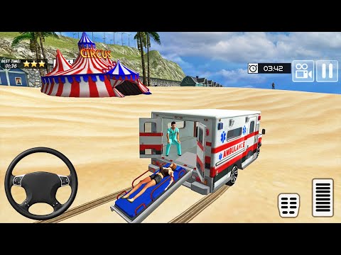 Coast Guard City & Beach Rescue Ambulance Driver 2021 - Android Gameplay