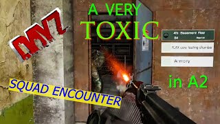 A VERY TOXIC Squad encounter in A2, DayZ Namalsk