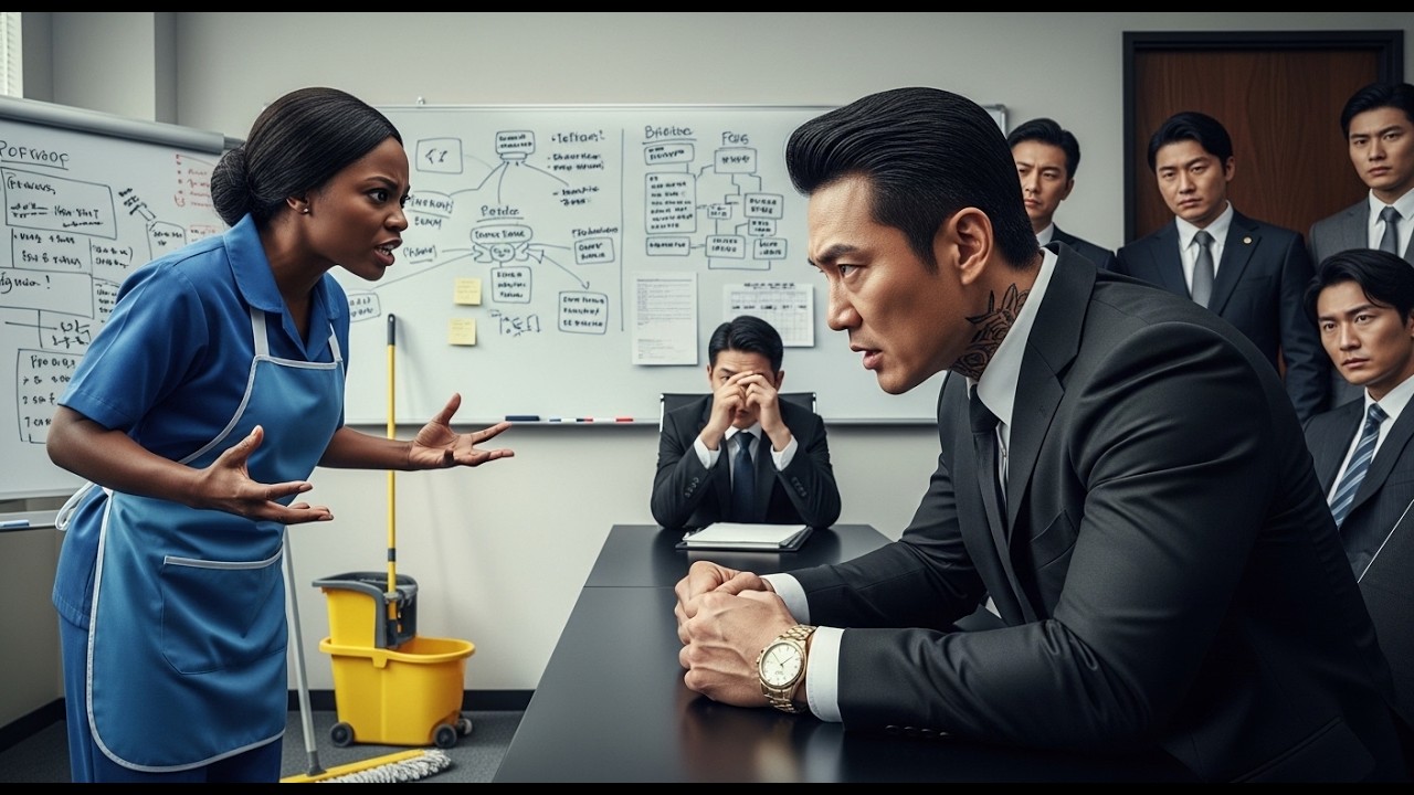 12 Interpreters Failed — But the Poor Cleaning Lady Spoke 8 Languages, Stunning the Korean Mafia