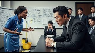 12 Interpreters Failed — But the Poor Cleaning Lady Spoke 8 Languages, Stunning the Korean Mafia