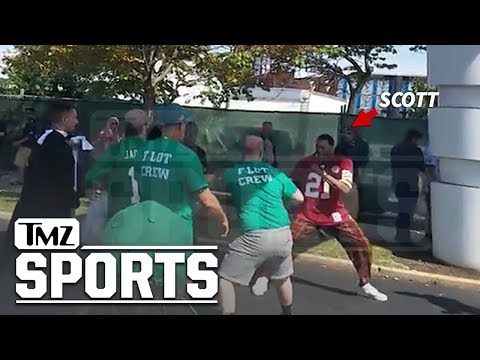 New Mike Scott Brawl Video Shows Crazy Haymakers With Eagles Fans | TMZ Sports