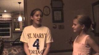 Madison Malone, Age 10 &amp; Hannah Malone, Age 8.  "Wicked Sisters"  "Defying Gravity"