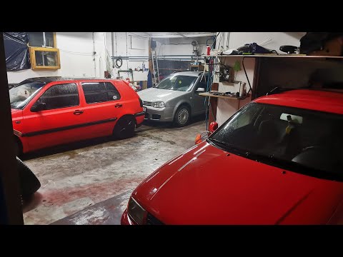 Kicsikocsi12 garázs első videó. Vw golf 3 tdi javítás