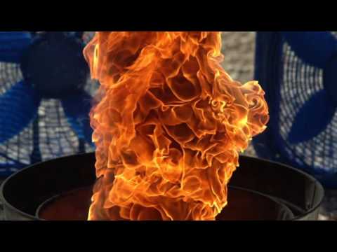 ULTRA SLOW MOTION - FIRE TORNADO