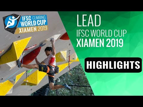 IFSC World Cup Xiamen 2019 || Lead finals highlights