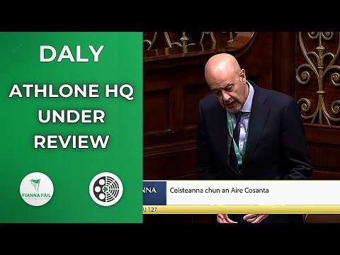 Martin Daly: No decision on Army HQ - Athlone will be considered