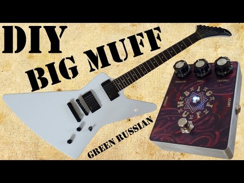 Big Muff Green Russian Demo - DIY Pedal Der Muff by Musikding.de