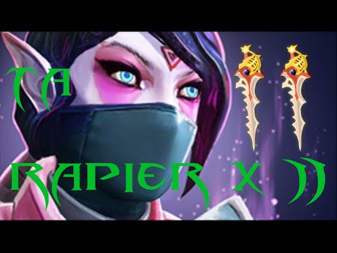 Templar Assassin with 2 Rapiers