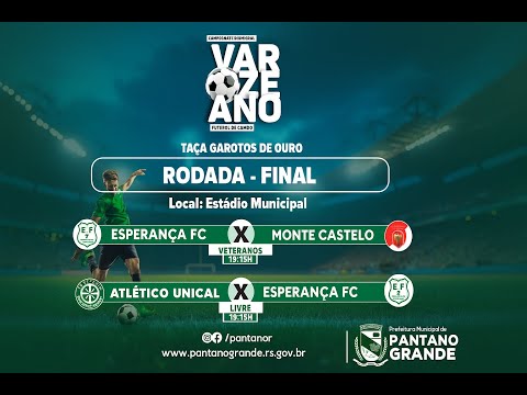 🎥 AO VIVO – FINAIS DO CAMPEONATO VARZEANO DE PANTANO GRANDE! ⚽️🔥