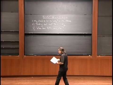 SUSY and Particle Physics, Part 1 - Nima Arkani-Hamed