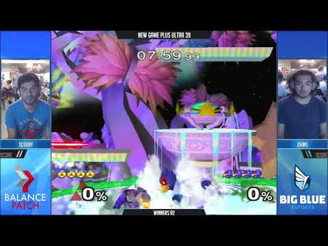 NGPU 39 SSBM - Scooby (Sheik) vs. Johns (Falco) - Melee WR2