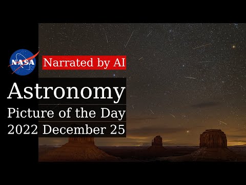 APOD: 2022-12-25 - Geminids and the Mittens (Narrated by Brian)