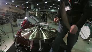 Video thumbnail for Ufip VIBRA 15 Hi Hat Alfredo Golino by Cavalli Musica