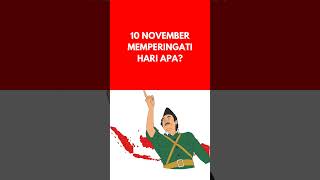 Download lagu ada yang ingat tanggal 10 November memperingati hari apa?? mp3