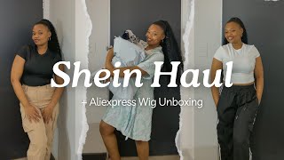 Aliexpress Wig Unboxing + Shein Haul: Autumn Essentials-Campus Edition|Zini Mthiyane|South African