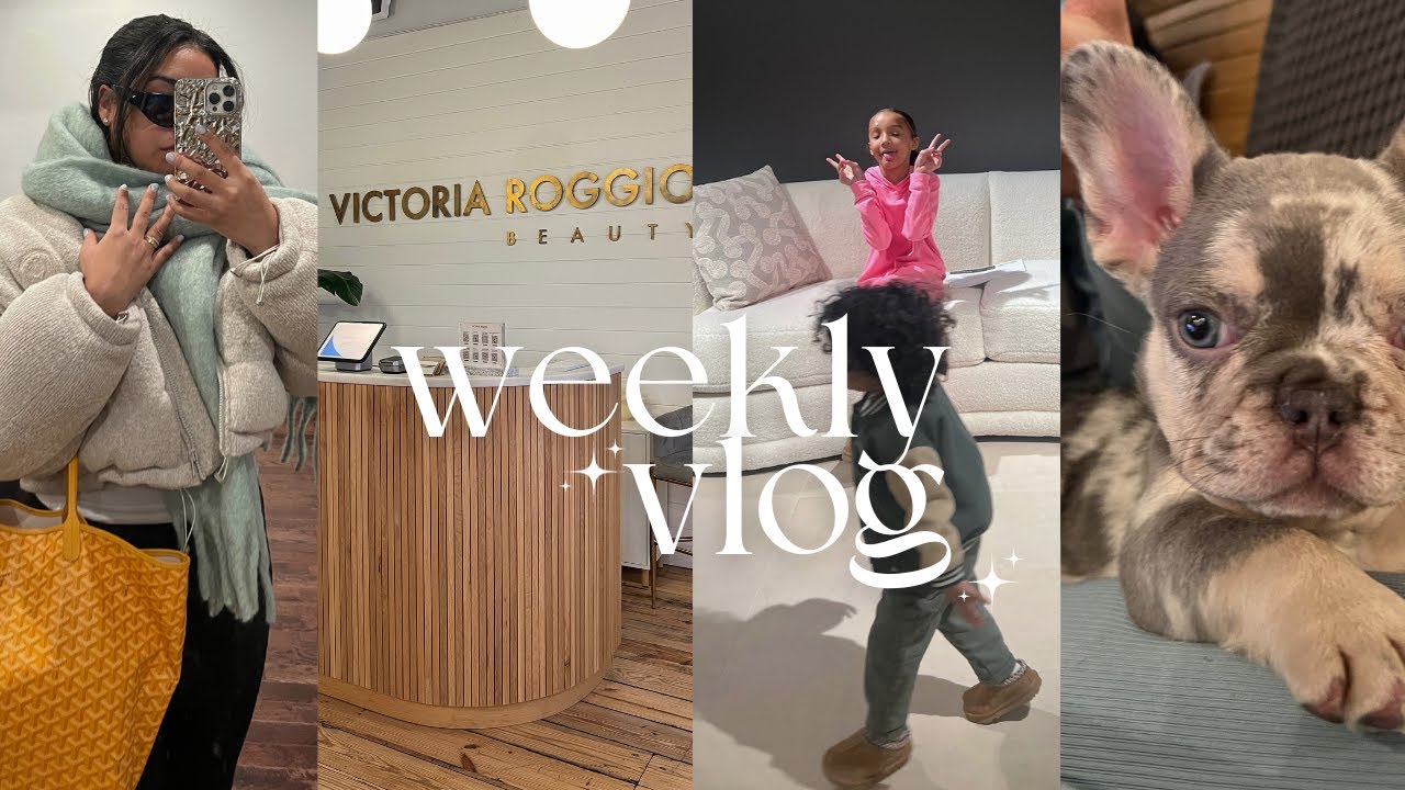 VLOG| FURNITURE SHOPPING,  INFLUENCER EVENT, ROMANTICIZING LIFE, SHOPPING, NEWEST FAMILY MEMBER ETC!