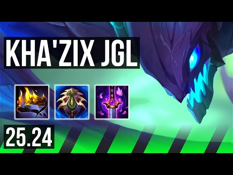 KHA'ZIX vs VOLIBEAR (JGL) | 64K damage | EUW Master | 25.24