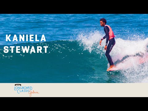 Kaniela Stewart's lengthy hang time for 6.50 and heat win in Galicia