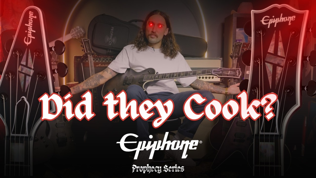 Did they cook? The new 2026 Epiphone Prophecy series has arrived! - YouTube