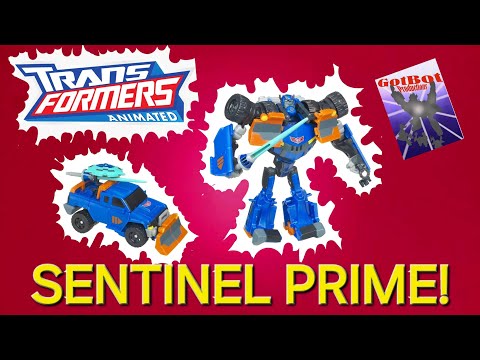 Transformers Animated Sentinel Prime - GotBot True Review NUMBER 1209
