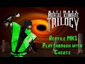 Ultimate Mortal Kombat Trilogy Reptile MK1 Playthrough With Cheats