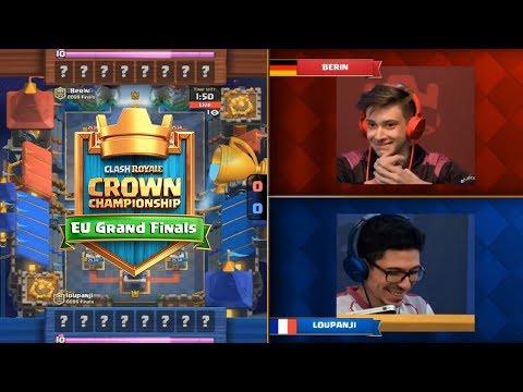 [Grand Finals] Berin Vs Loupanji | Clash Royale Crown Championship EU Fall 2017 Finals HD