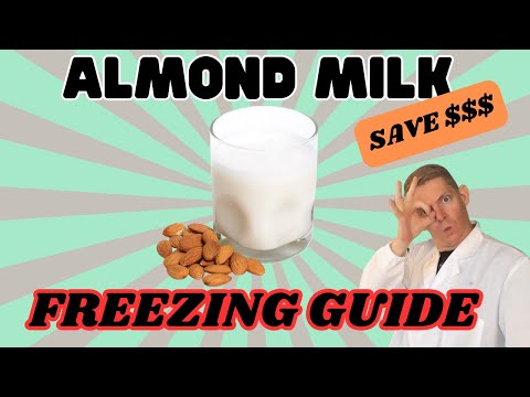 How To Properly Freeze Almond Milk? - Quick Food Safety Guide