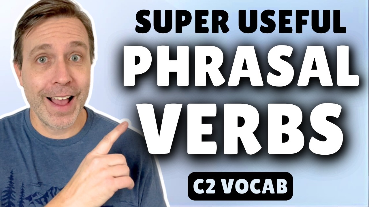 Advanced (C2) Phrasal Verbs to Sound Fluent | Speak Smarter, Not Harder