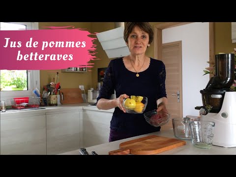 Recette Smoothie betterave framboise pomme