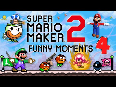 Super Mario Maker 2 "Funny Moments 4"